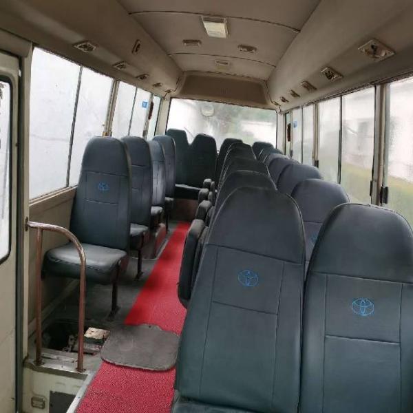 Mão usada motor Mini Bus do ônibus 37000km da pousa-copos de TOYOTA 1HZ segundo