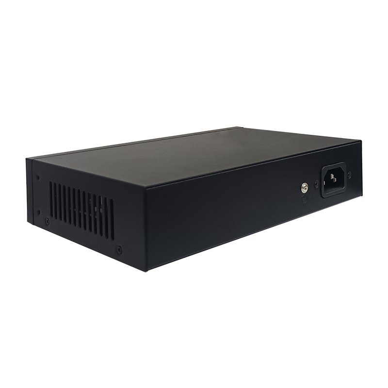 6 Port Gigabit PoE++ Switch 4 PoE Ports 2 Uplink RJ45 Ports IEEE 802.3af at bt 120W PoE Budget Desktop Metal Case TBC-PSD4506N