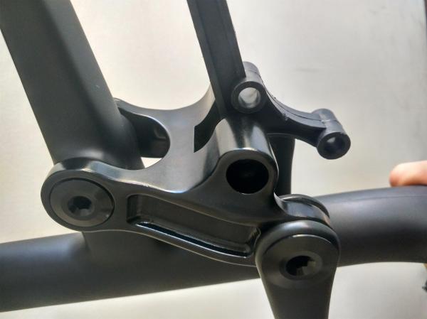 29er XC Full Suspensão Carbon Bike Frame 27.5 Plus Carbon Mountain Bike Mtb Frame