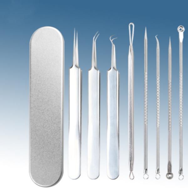 4 Pcs 5 Pcs 7 Pcs Facial Skin Care Devices Stainless Steel Acne Blackhead Remover
