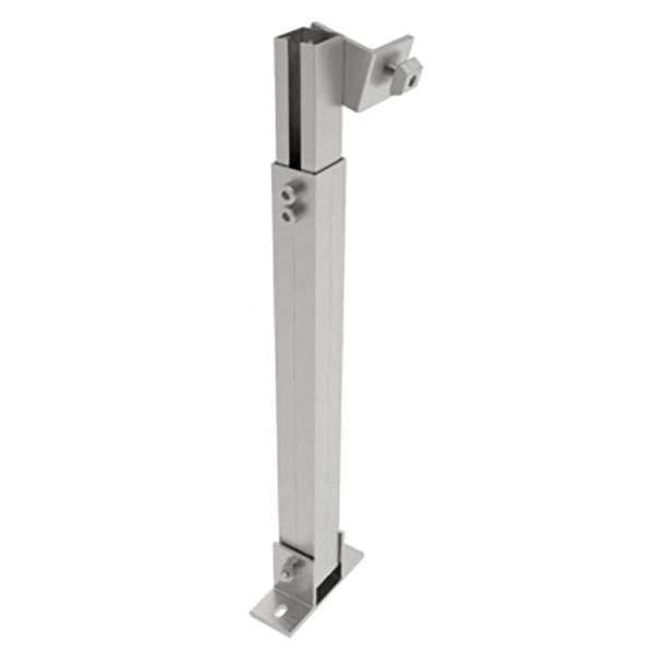 Tilt Solar Panel Bracket 30mm 304 Stainless Steel Mounting Pole Bracket