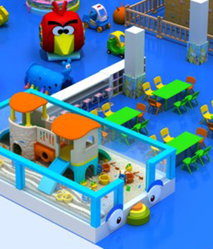 Day Care Centre Indoor Jungle Gym , Indoor Preschool Playground Equipment For Kids Customized