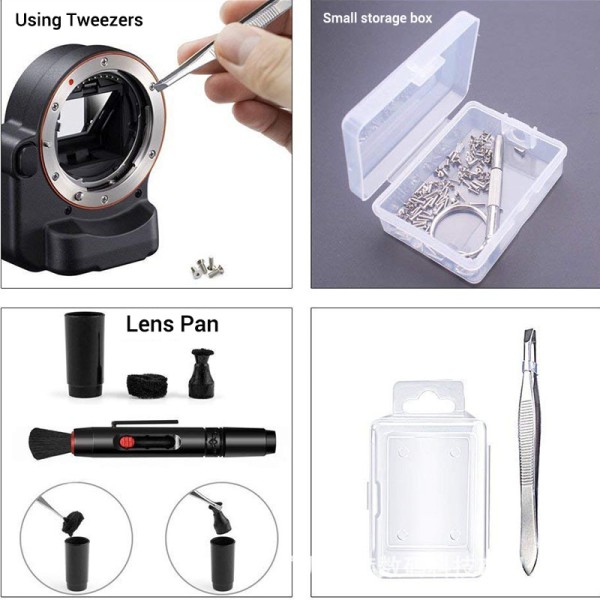 13 In 1 Camera Lens Cleaning Kit Portable DSLR Cleaning Set Reusable For Camera Maintenance