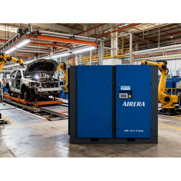 AIRERA AGFD-132 B B 132kW Industrial Direct Drive Rotary Screw Air Compressor