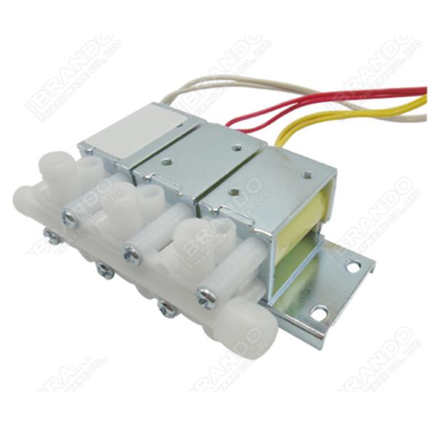 Путь 2 нормально закрывал пластиковый микро- DC клапана соленоида 6V воздуха 12V