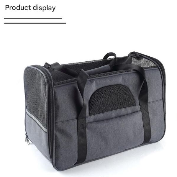 Outdoor Portable Dual Color Polyester Unisex Cute Pet Bag Supplies Comfortable Durable Practical Accessories Suitable for Pets
