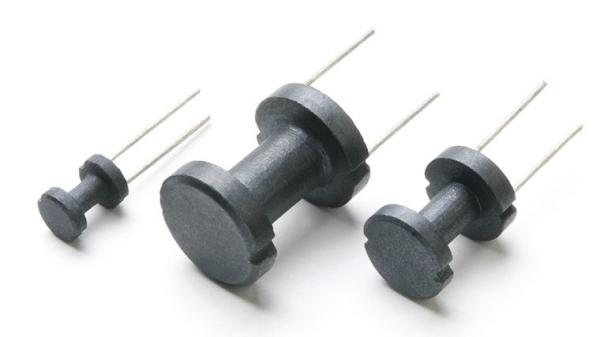 EMI Ferrite Drum Core 10*12/25*30 2pins Rohs ISO9001 Certificated