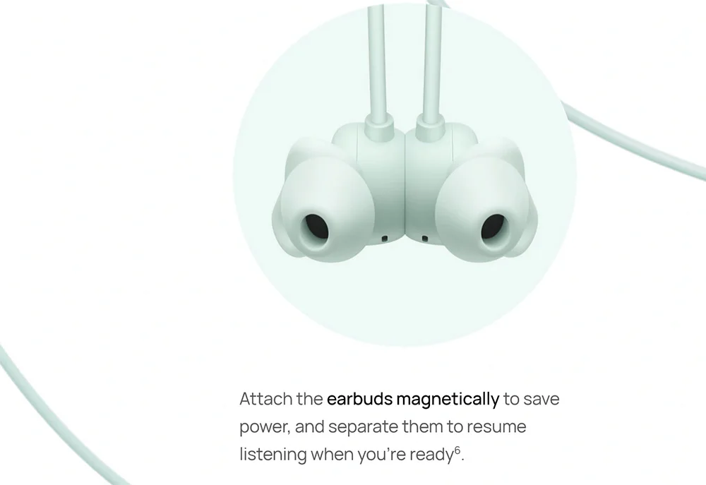 Hua Wei Freelace Pro 2 écouteurs sans fil montés sur le cou haute qualité sonore et longue durée de vie de la batterie