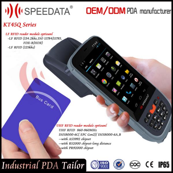 приборы 4G LTE Handheld PDA, портативный терминал сбора данных с читателем NFC