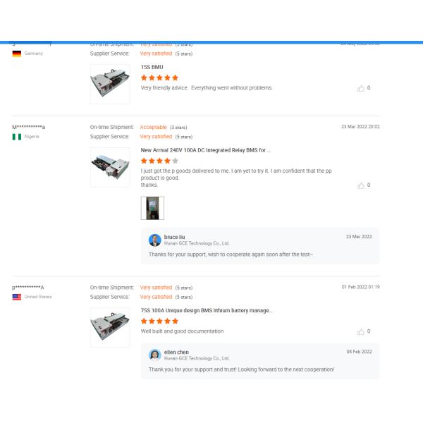 GCE 168S 621.6V 100A Система мониторинга аккумуляторов NMC Bms с внешним дисплеем для хранилища энергии солнечных батарей