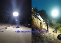400W luces LED recargables portátiles, luz recargable del trabajo del trípode con pilas