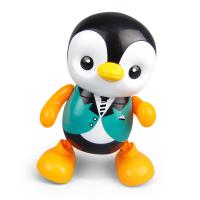 Jouets pour bébés personnalisés Adorable Smart Swing Danseur Pingouin Éducation Jouet lumineux LED