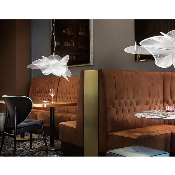 Italian designer creative White La Belle Etoile Pendant Chandelier Light(WH-MI-107)