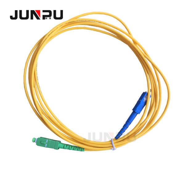 CATV EDFA FTTH SM Pigtail SC APC Fiber Optic Supplier in china G6652D G657A1 G657A2