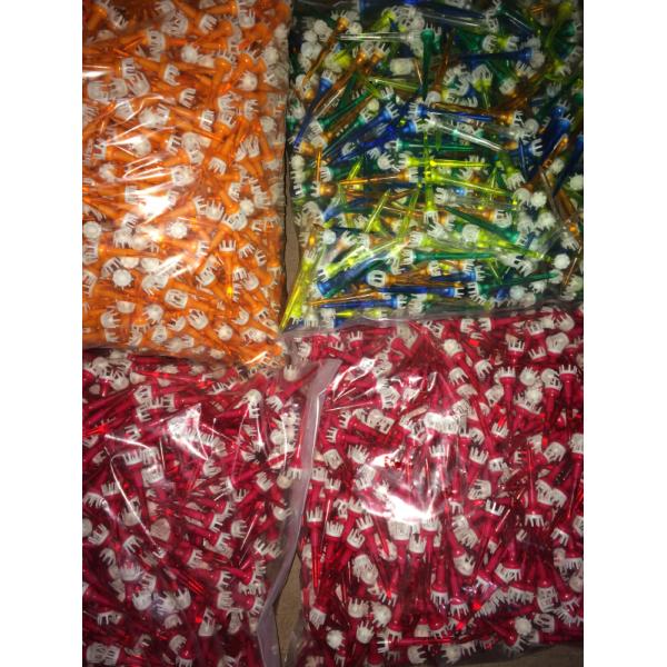crown golf tees , transparent golf tee , golf tees