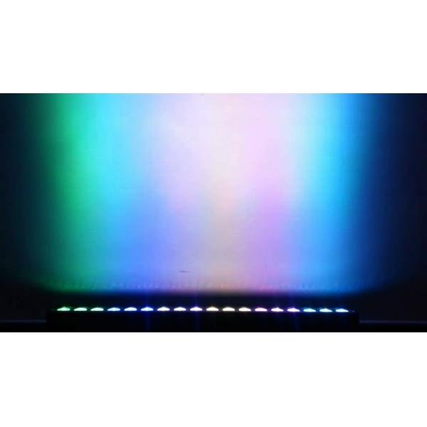18×10W RGBW 4in1 Waterproof Outdoor LED Wall Wash Light DMX Stage Outdoor Pixel LED Bar Lighting IP65 Projection Lights