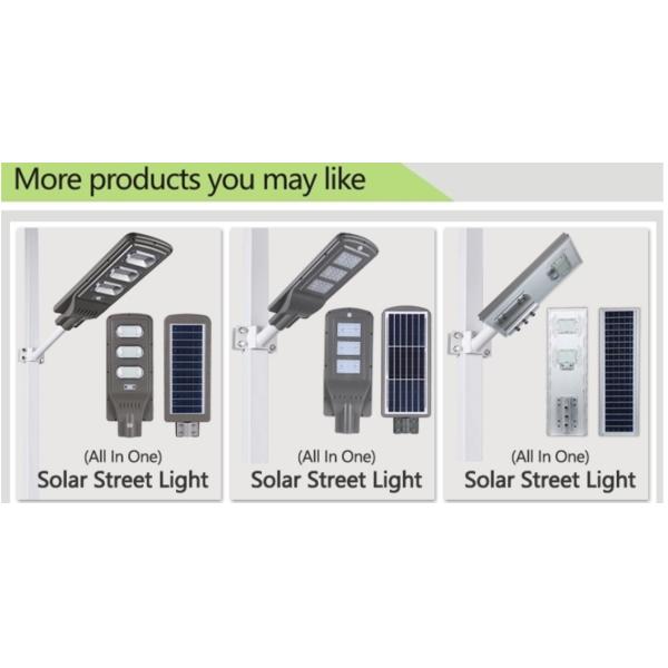 Hot Sell Solar Road Light All in One Integrated LED Solar Street Light 30W 60W 90W 120W
