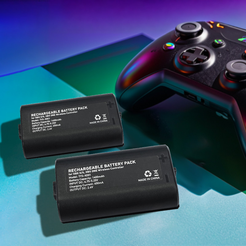USB зарядка Xbox контроллер батарея 1400mah Xbox Series X перезаряжаемая батарея