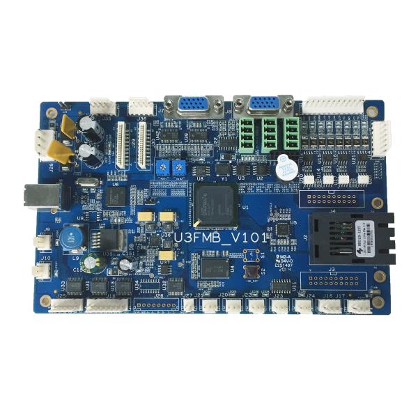 Принтер i3200 для печати на ПЭТ-пленке с четырьмя головками для струйной печати