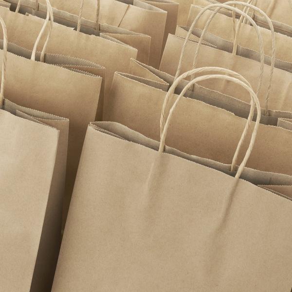 Creatrust Luxe Loot Zipper Custom Printing White 8X10 Kraft Shopping Bread Wholesale Cheap Boutique Paper Bag in Turkey