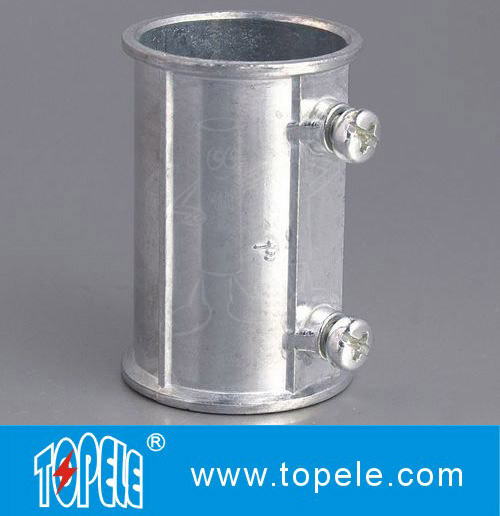 EMT Set Screw Coupling,  Electrical Conduit Fittings Zinc Coupling/Flexible Metal Conduit Fitting Low F