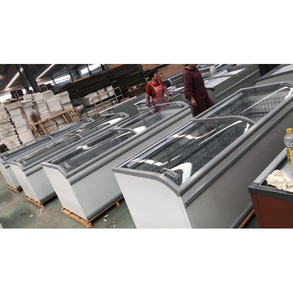 Замораживатель острова супермаркета замороженных продуктов 590В