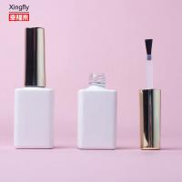 15 ml de gel redondo botões de esmalte de unhas logotipo personalizado para escova e tampa