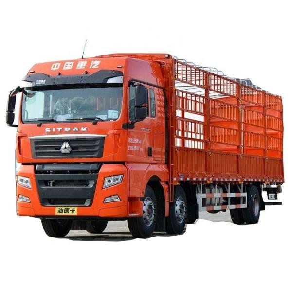 Second-Hand Sinotruk SITRAK G7 330hp 6X2 8.6m Grid-Type Truck Fence Truck
