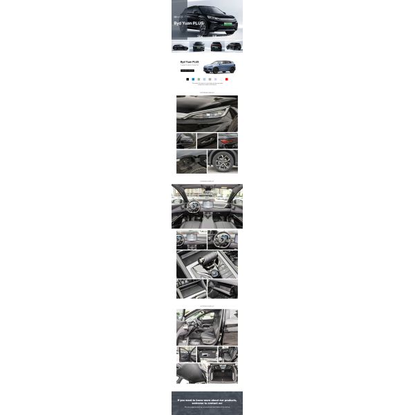 2025 New Arrival BYD Yuan Plus High End Pure Electric SUV with ATTO 3 Tech 510km Range