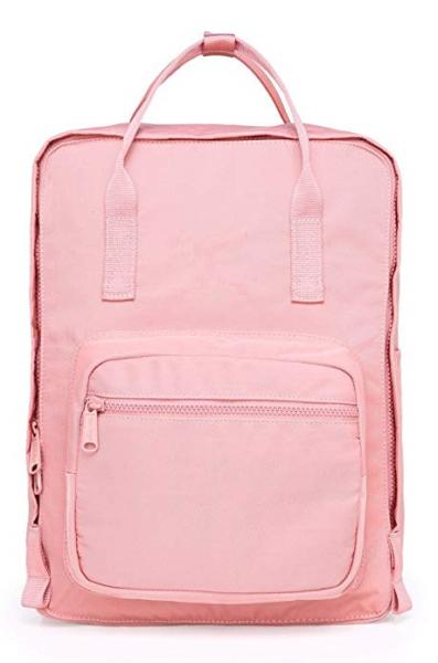 Water Resistant Canvas Backpack School Bags For College Students Lightweight