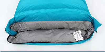 Multiscene вниз заполняет на открытом воздухе Washable спальных мешков практически