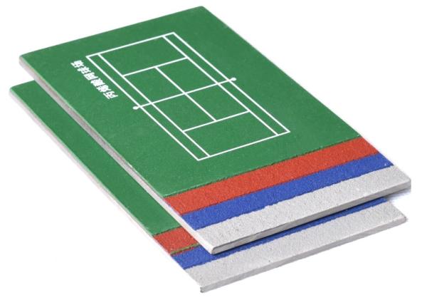 Anti Corrosion Waterproof Acrylic Tennis Court Color Customized