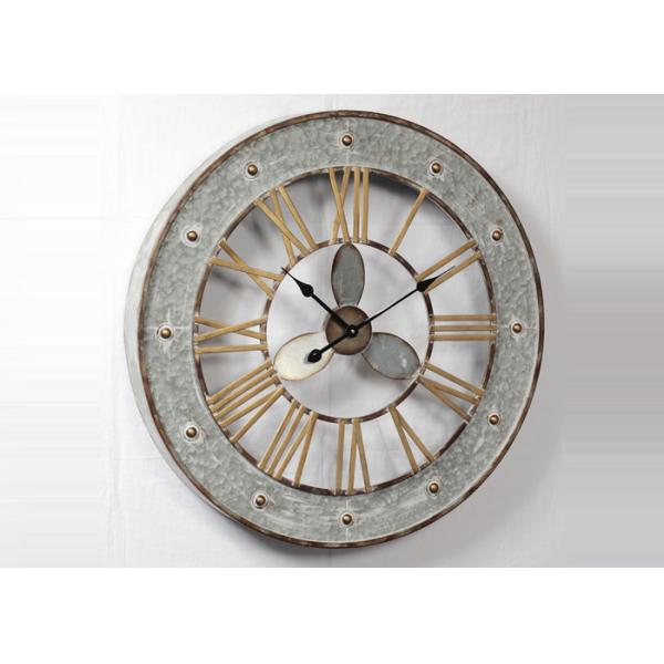Home Decor Handmade Antique Metal Wall Art Clock