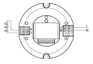 MLC18C-N 18W Integrated Sensor LED Driver For LED Ceiling Light , ON - OFF / Dimming