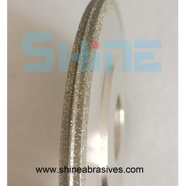 High Precision Electroplated Diamond Grinding Wheel Customized Size Excellent Service