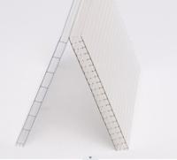 la serre chaude claire de polycarbonate de 4mm lambrisse la feuille creuse de Sunlite de PC