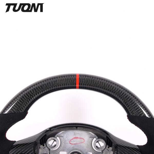OEM Personalised Tesla Carbon Fiber Steering Wheel Model 3 For Auto Decoration
