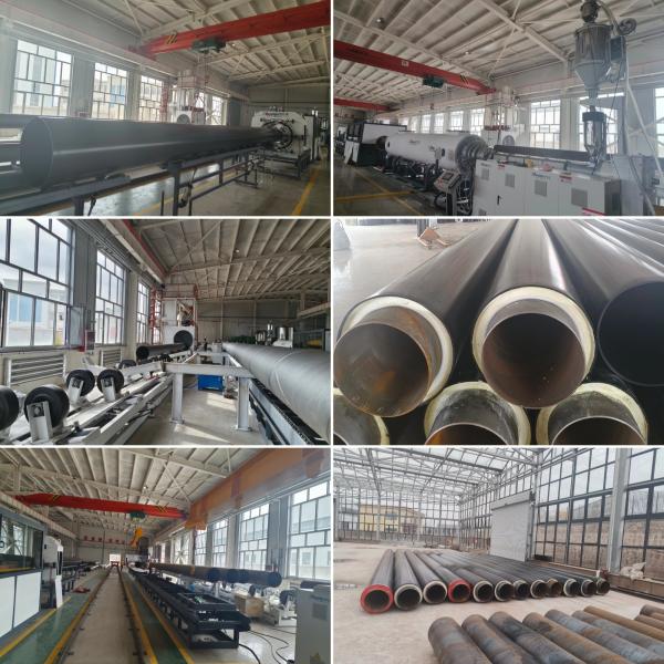 Automatic HDPE Outer Casing Pipe Extrusion Line for District Heating Systems