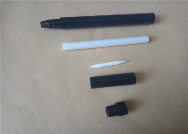 Steel Ball ABS Liquid Eyeliner Pencil Black Packaging With Spray Painting