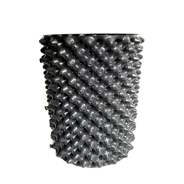 HDPE material black plastic root control pots for weeping willow