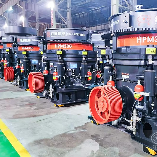 HPM Multi-cylinder Hydraulic Cone Crusher HPM500 With Advanced Lamination Crushing Principle