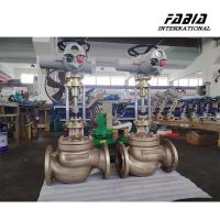 Control preciso WCB Regulación neumática de válvula Regulación automática para la industria del petróleo y el gas y la industria textil