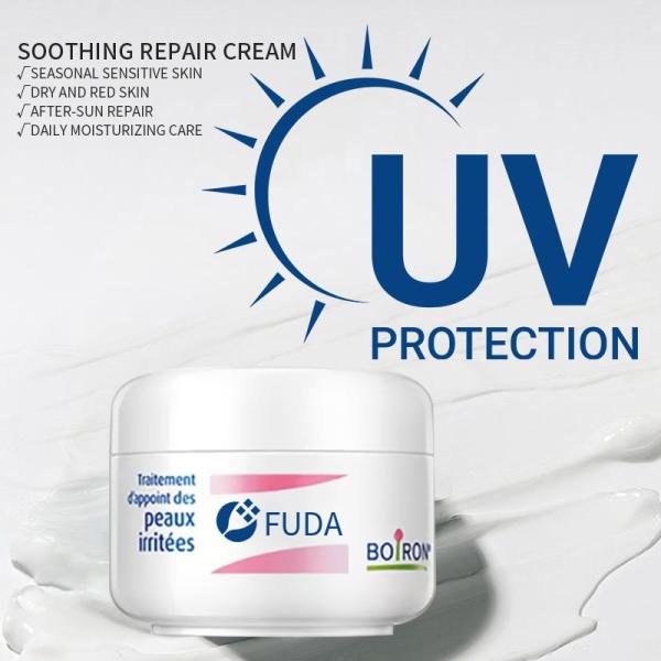 Extrait de plante OBM Crème pour le visage du nouveau-né apaisante Crème hydratante naturelle Anti-oxydant