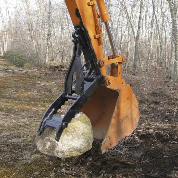 Q355B Mini Hydraulic Thumb For 4-25 Ton Excavator