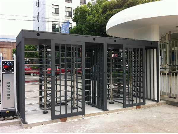 Stadium Waterproof Full Height Turnstile Speed Gates With Push Button Control