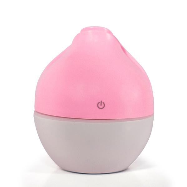 Flower bud wood grain humidifier- humidifier essential oil aromatherapy lamp bedroom Nightlight incense portable aromath