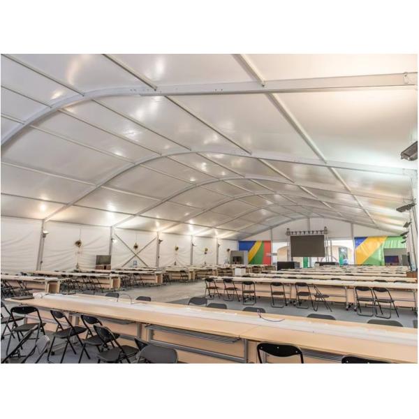 500 People Movable Arch Roof Catering Big Arcum Tent Building Hall For Outdoor Banquet Event