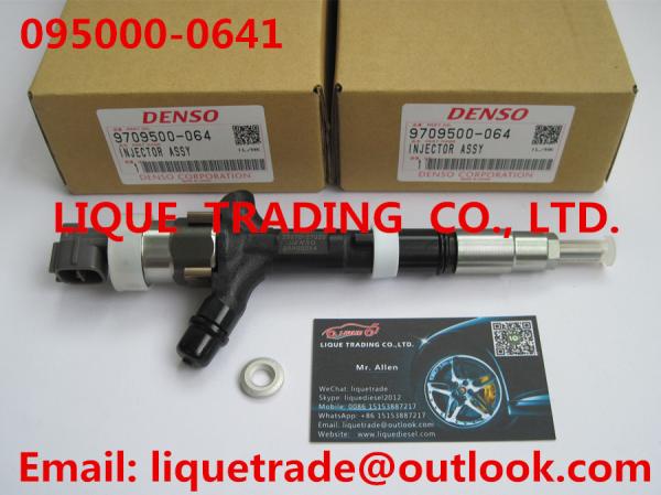 DENSO Genuine and New CR injector 095000-0640, 095000-0641, 095000-0430,9709500-064  for TOYOTA 23670-27020, 23670-29025