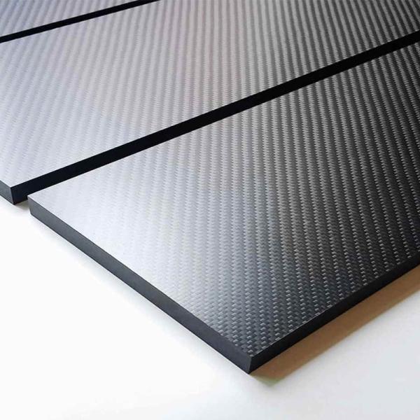 Résistance à haute pression d'anti de rayonnement ultraviolet de Pultrusion de carbone plat simple de fibre