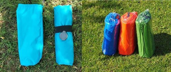 Sleeping Pad for Camping, 3.5 Ultralight Camping Mattress with Built-in Pillow, Compact Insulated Waterproof S